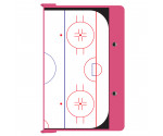 Pink Hockey Clipboard